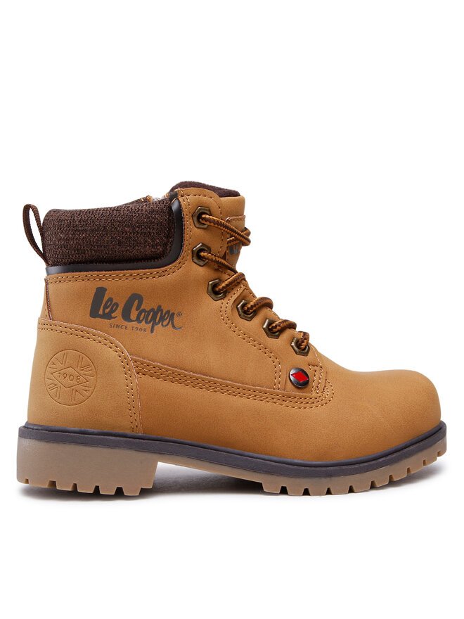 Lee Cooper Schnürstiefeletten Lee Cooper LCJ-22-01-1490K Braun