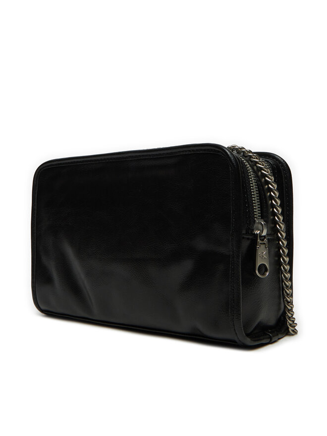 Calvin Klein Jeans Handtasche Calvin Klein Jeans Utility Dbl Zip Camera Bag25 K60K613046 Schwarz