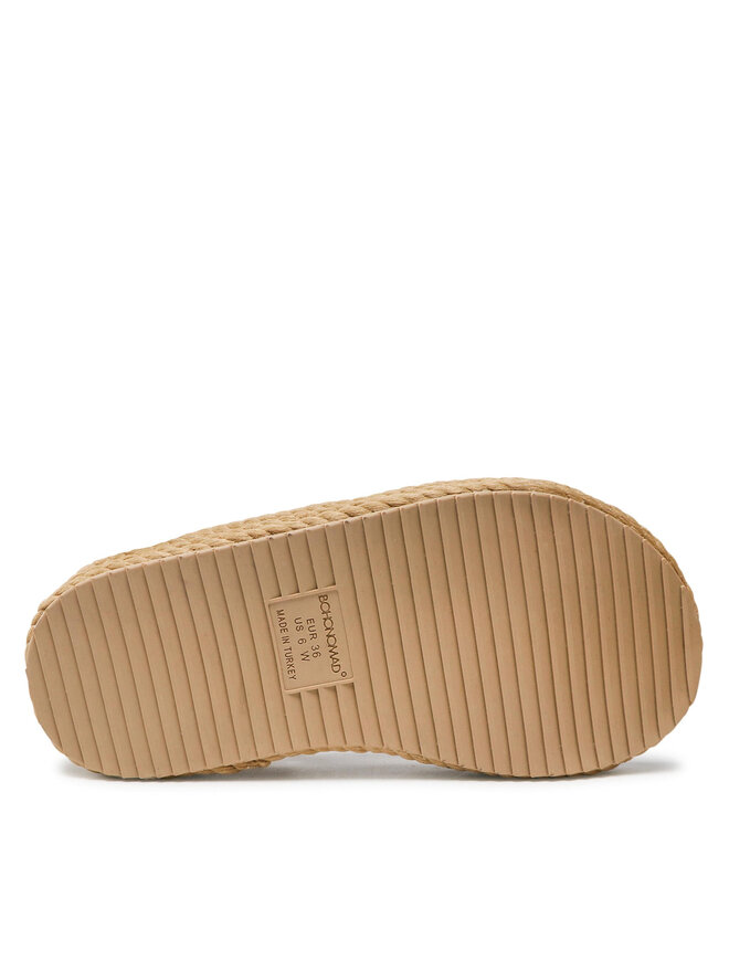Bohonomad Sandalen Bohonomad Bodrum Platform BOD.0012.PRS Beige