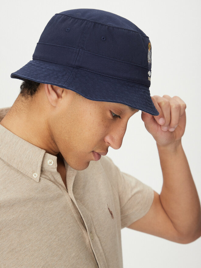Polo Ralph Lauren Kapelusz Polo Ralph Lauren 710963780001 Granatowy