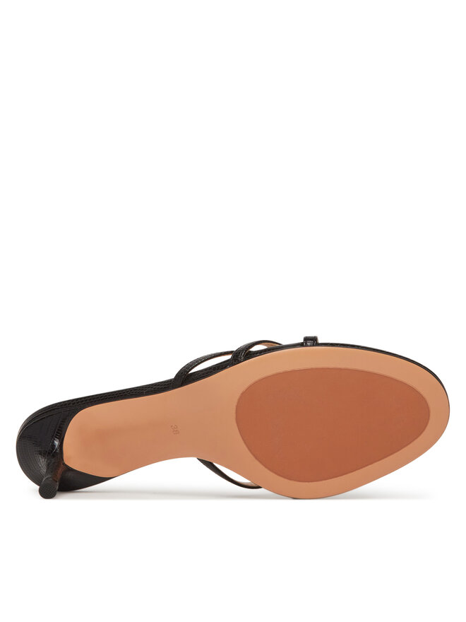 TWINSET Šľapky TWINSET 251TCP102 Čierna