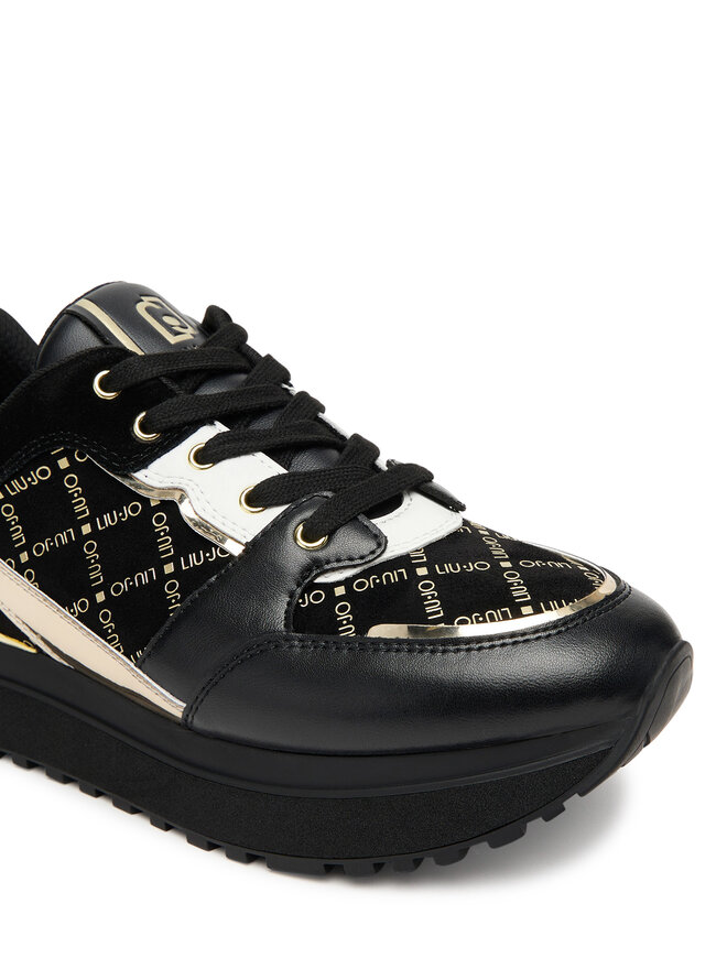 Liu Jo Sneakersy Liu Jo Maxi Wonder 91 BF5005 PX681 Černá