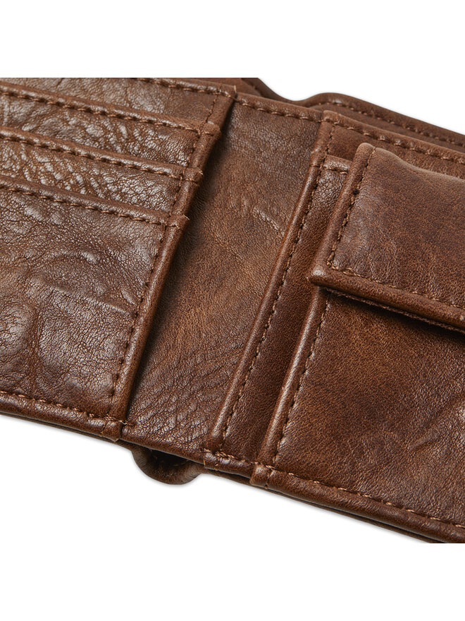 Jack&Jones Nagyméretű férfi pénztárca Jack&Jones Jacwind 12252367 Barna