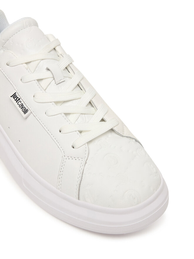 Just Cavalli Снікерcи Just Cavalli 79QA3SBE ZPB62 Білий