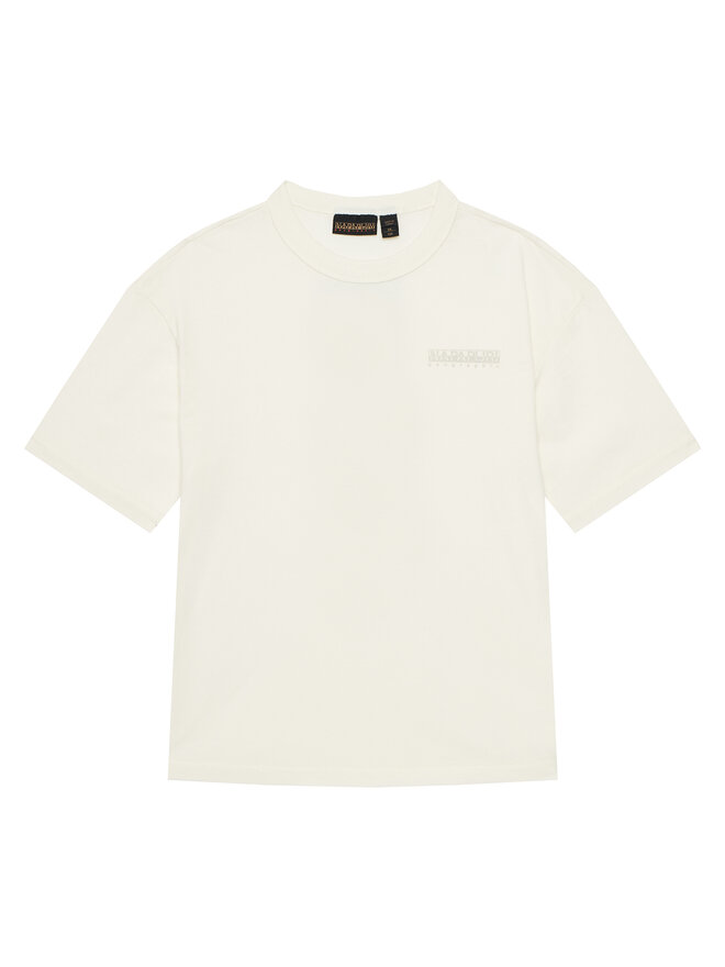 Napapijri Napapijri Футболка S-Ahr NP0A88ZO M Écru Regular Fit