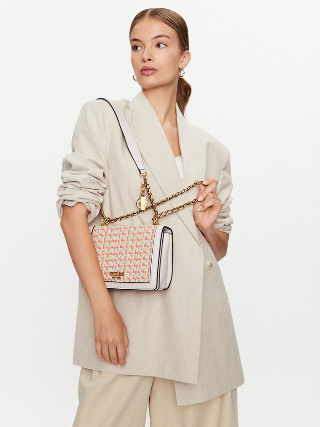 Guess Дамска чанта Guess Abey (WX) HWWX85 58190 Бежов