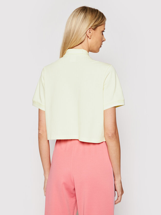 adidas adidas Pólóing Tennis Luxe H56469 Sárga Regular Fit