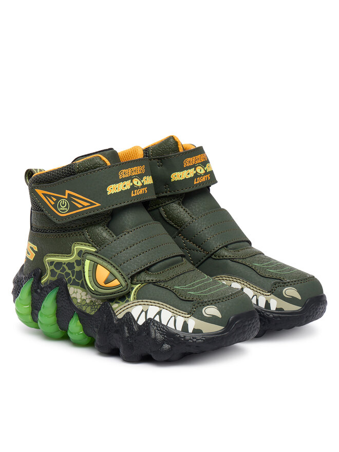 Skechers Schneeschuhe Skechers Skech-O-Saurus Lights 2.0 400122L OLV Khakifarben