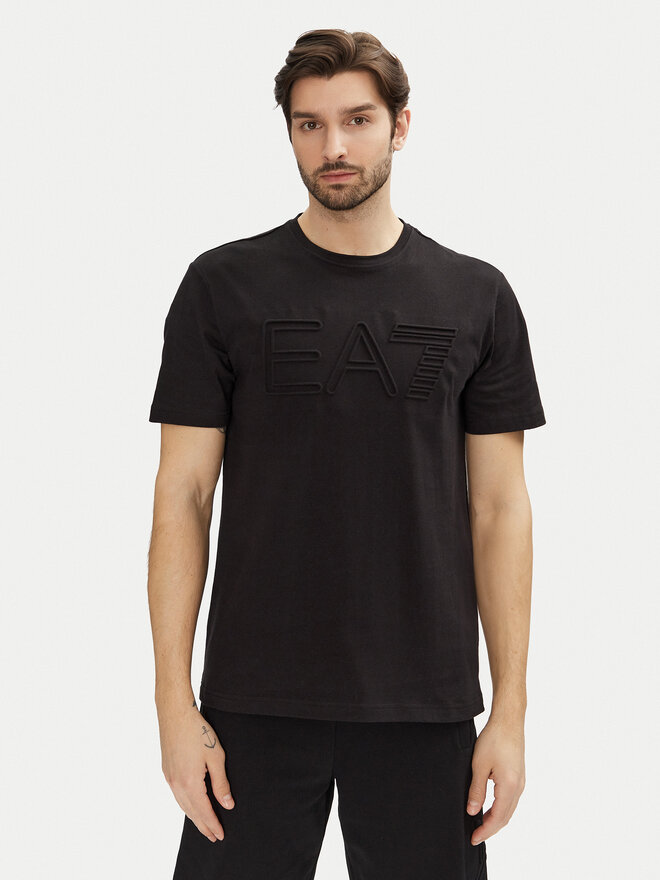 EA7 Emporio Armani EA7 Emporio Armani Футболка 7M000149 AF14772 UC001 Чорний Regular Fit