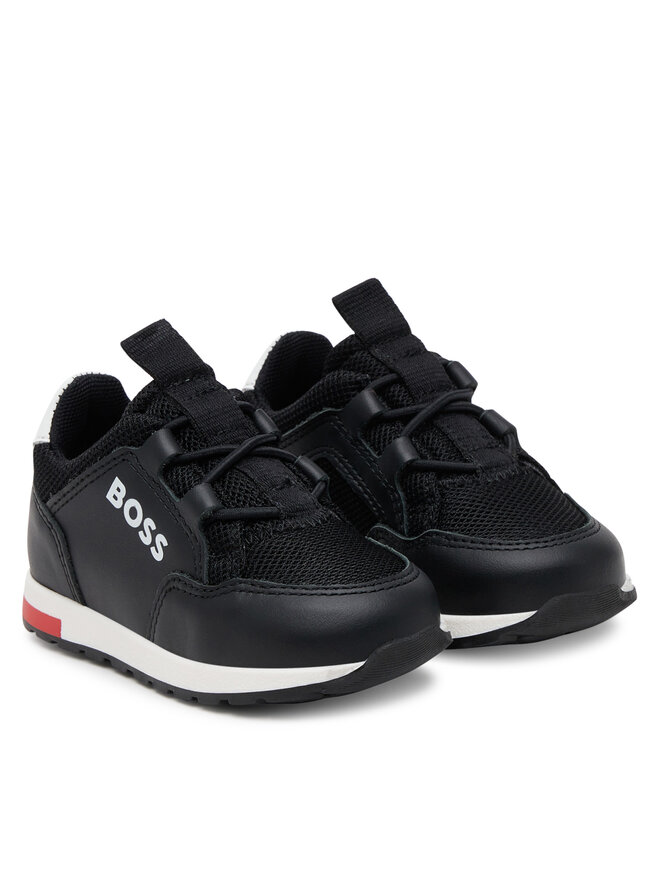 BOSS Sneakersy BOSS J52167 S Čierna