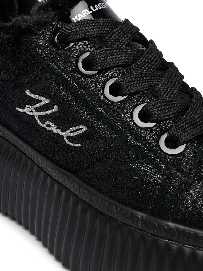 KARL LAGERFELD Sneakers KARL LAGERFELD Kreeper Lo KL42312L Schwarz
