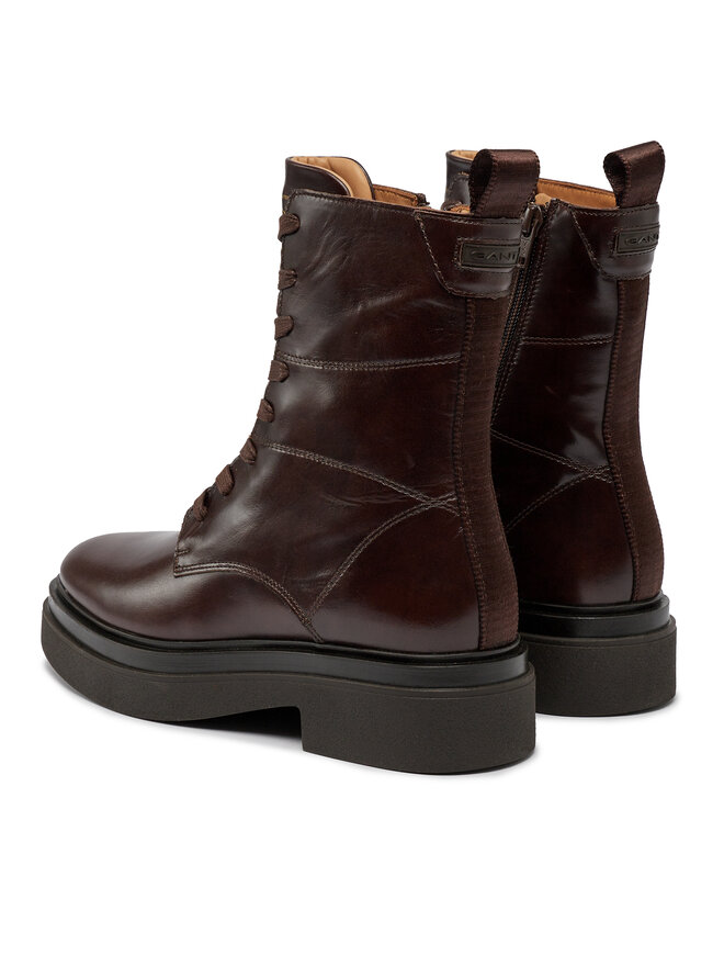 Gant Členková obuv Gant Zandrin Mid Boot 27541381 Hnedá