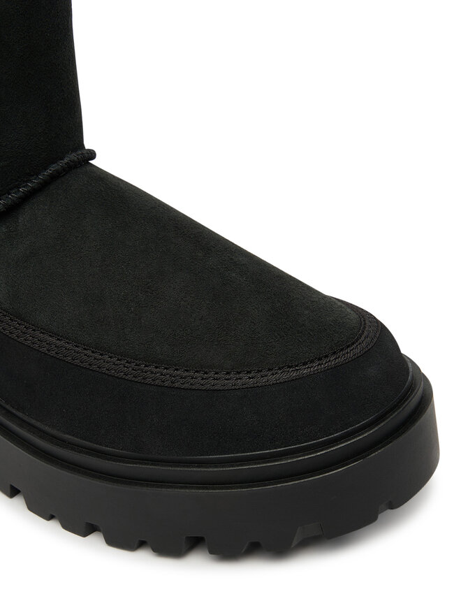 Tommy Hilfiger Hótaposó Tommy Hilfiger Real Shearling Pullon FW0FW08997 Fekete