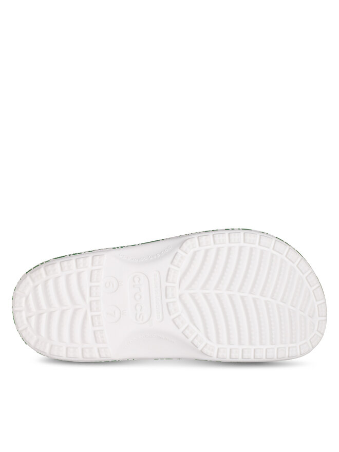 Crocs Natikači Crocs Classic Duke Print Clog 210003 Zelena