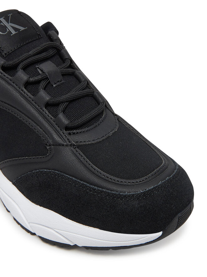 Calvin Klein Jeans Zapatillas Calvin Klein Jeans Retro Tennis Mg Mix YW0YW01743 Negro