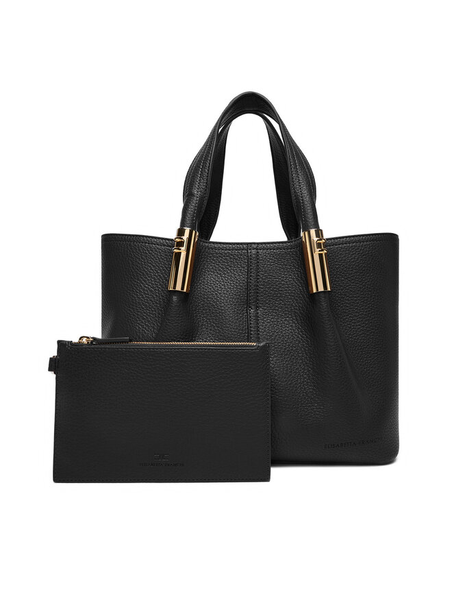 Elisabetta Franchi Ročna torba Elisabetta Franchi BS-42A-56E2-V400 Črna