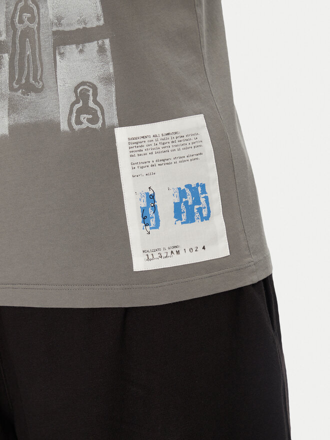 C.P. Company C.P. Company Футболка 18CMTS310A005431G Сірий Regular Fit