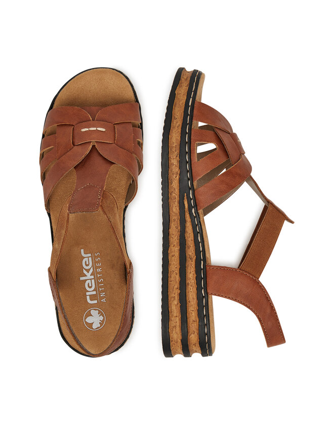 Rieker Sandale Rieker 62918-22 Smeđa