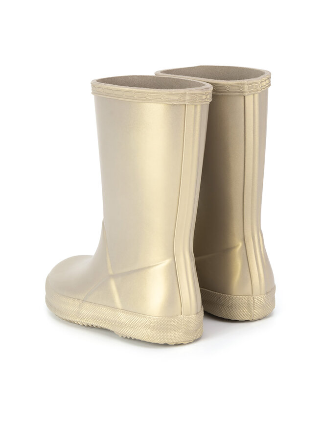 Hunter Гумени ботуши Hunter KFT5089NEB-PGL Златист