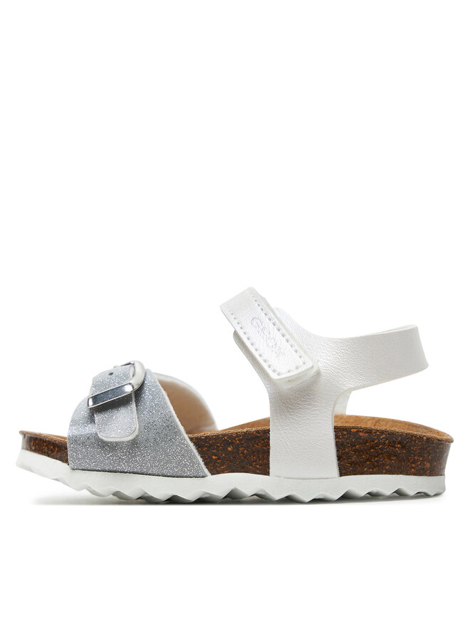 Geox Σανδάλια Geox B Sandal Chalki Girl B922RA 0NFKC C0007 M Λευκό