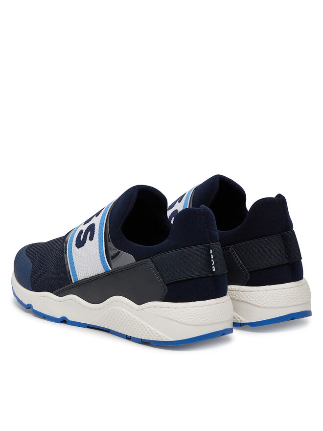 BOSS Sneakersy BOSS J51645 S Tmavomodrá
