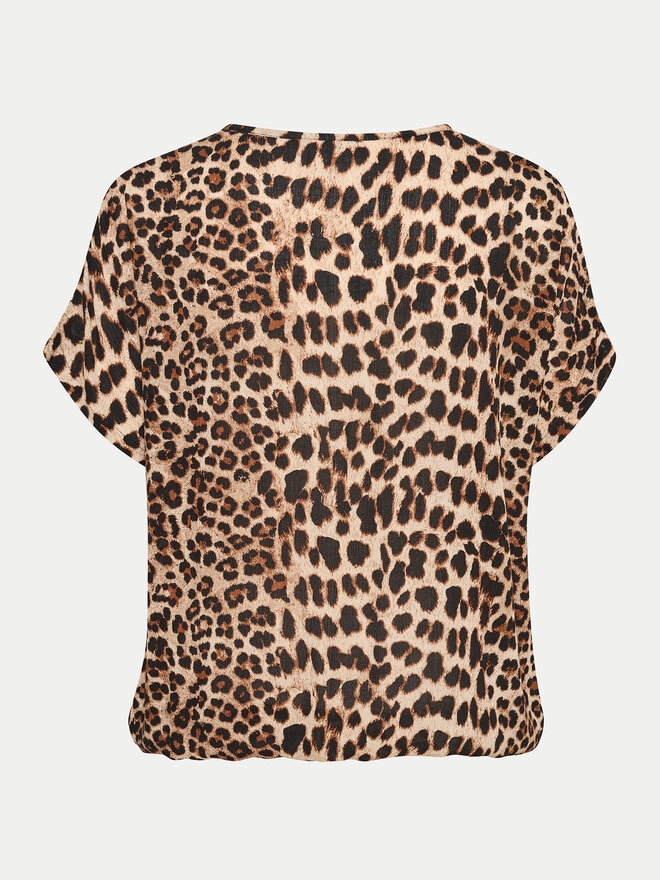 Kaffe Kaffe Блузка Amber 10508257 Коричневий Relaxed Fit