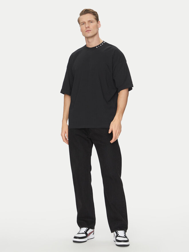 Richmond X Richmond X T-Shirt Bani UMA24058TS Μαύρο Regular Fit