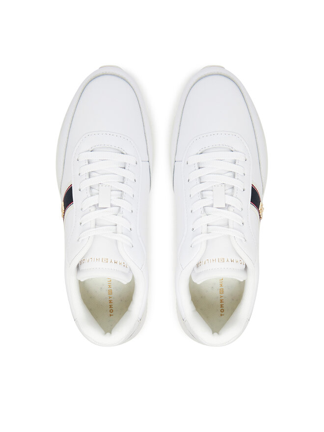 Tommy Hilfiger Αθλητικά Tommy Hilfiger Webbing Runner FW0FW08904 Λευκό
