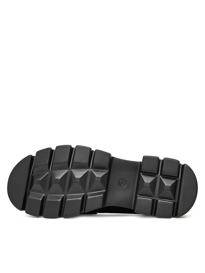 DeeZee Loafersy DeeZee HXG2052-296 Czarny