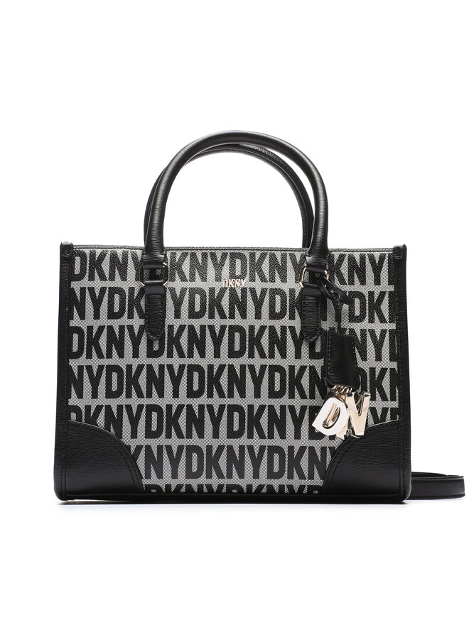 DKNY Ročna torba DKNY Perri Box Satchel R33DYY94 Črna