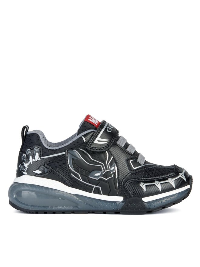 Sneakers Geox MARVEL J Bayonyc Boy J36FEB 0FU50 C0039 DD Noir chaussures