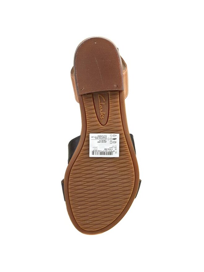 Sandales Clarks Viveca Zeal 261060154 Black Leather chaussures