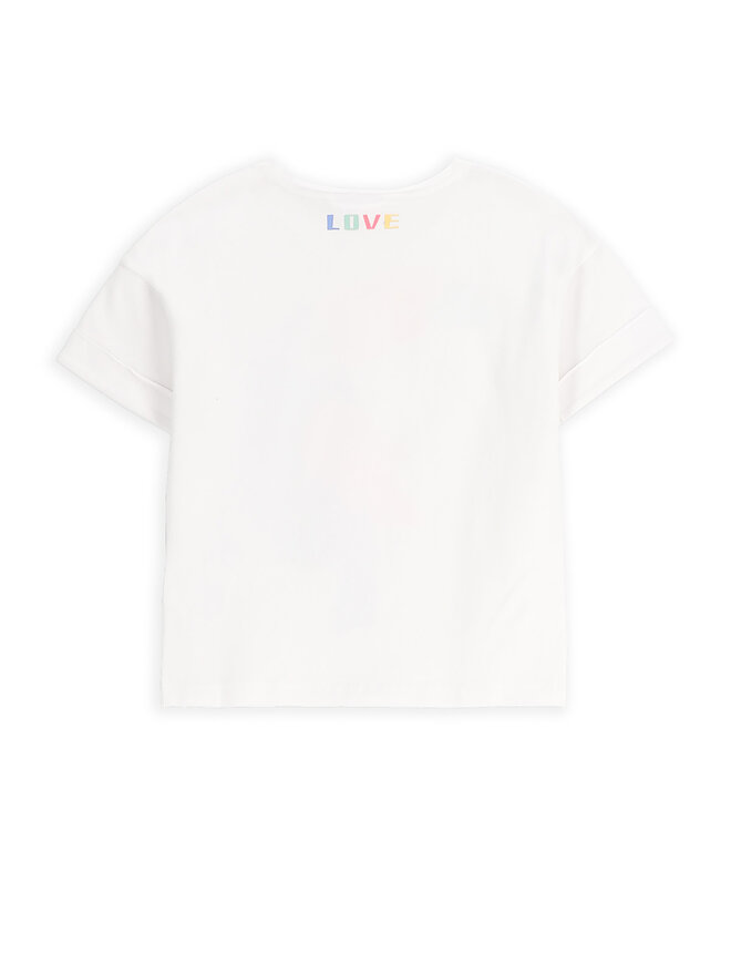 Coccodrillo Coccodrillo Camiseta WC5143201TGK Blanco Regular Fit