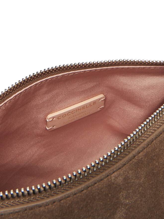 Coccinelle Сумка Coccinelle T96 Coccinellerbekka Suede E5 T96 52 01 01 Коричневий
