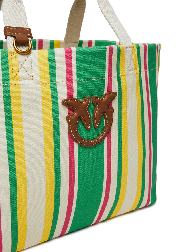 PINKO Τσάντα PINKO Shopping Bag Medium PE 25 PLTT 104753 A2G5 Πράσινο