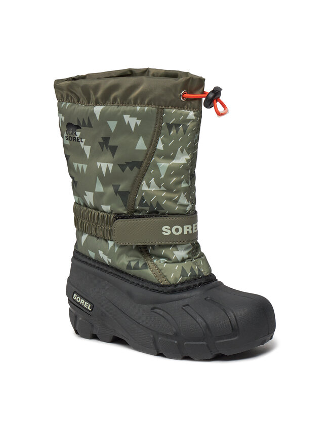 Sorel Schneeschuhe Sorel Youth Flurry™ Print NY3504-397 Grün