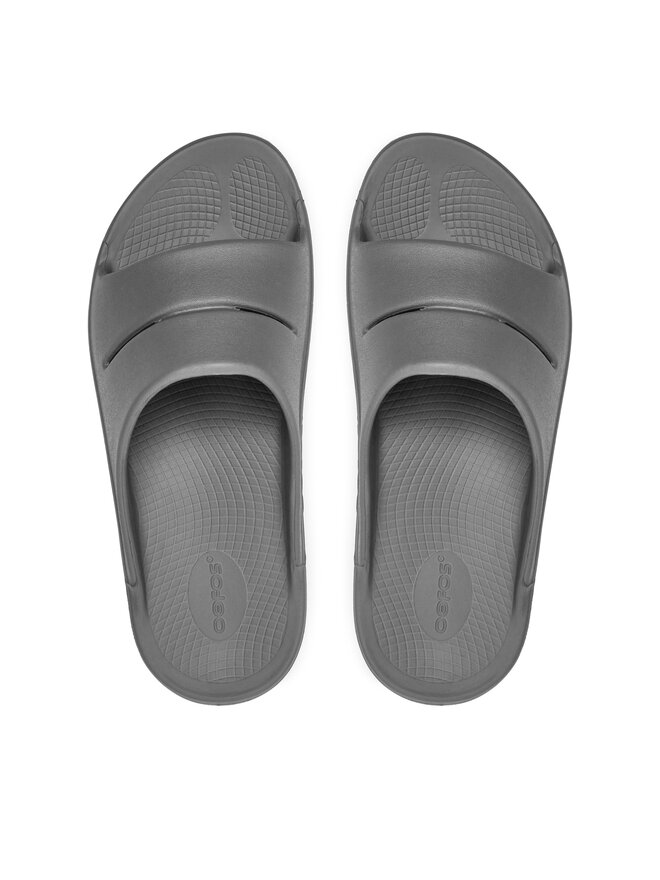 OOfos Šľapky OOfos Ooahh Sivá