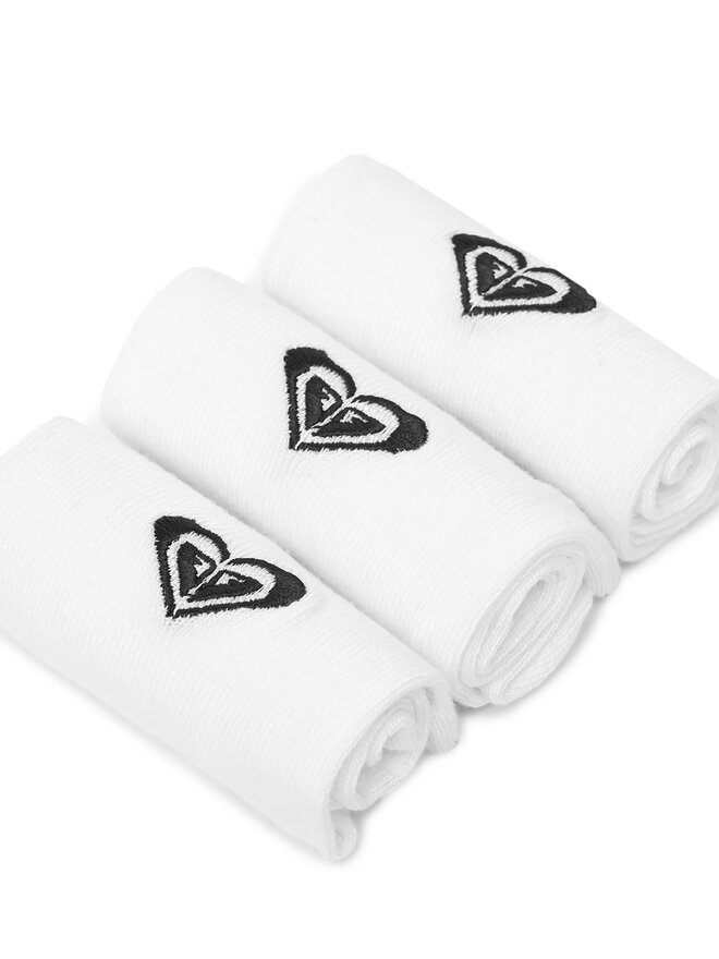 Roxy Skarpety Roxy AS_ROXY_06Z_SS25 (3-PACK) Biały