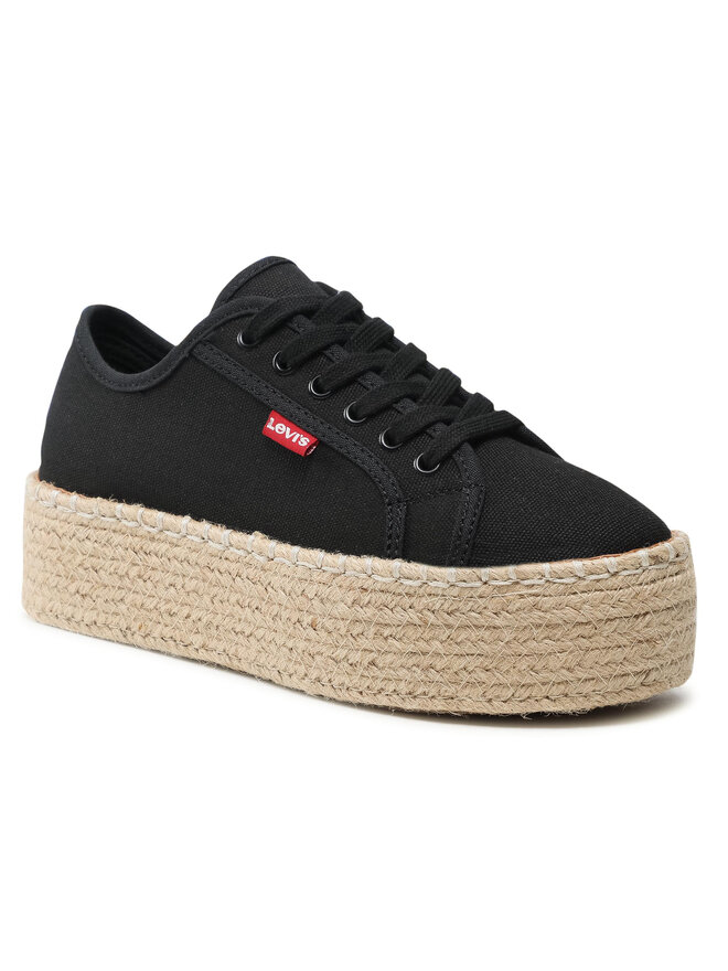 Espadrilles Levi s 233027 634 59 Noir chaussures