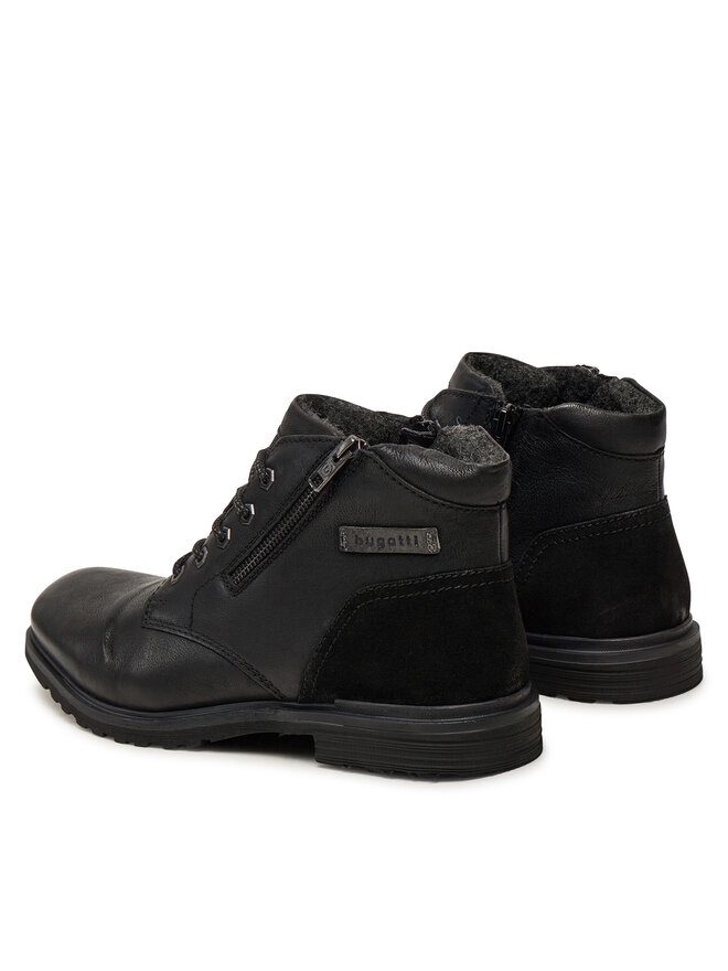 Bugatti Schnürschuhe Bugatti 325-A0U3H-3500 Schwarz