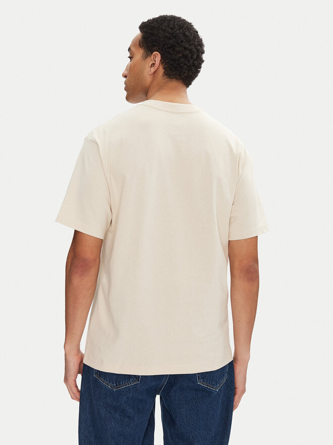 Vans Vans Majica Left Chest II VN000P1P Bež Loose Fit