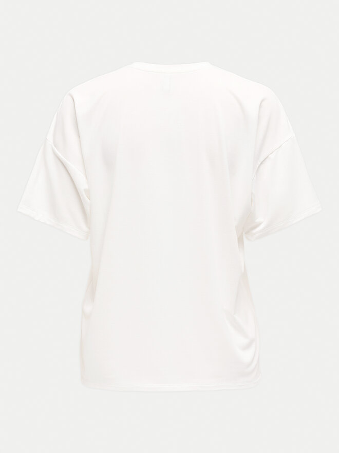 ONLY ONLY Camiseta Melina 15342876 Blanco Regular Fit