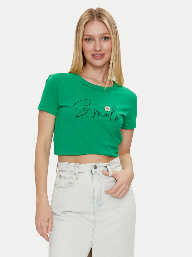 JDY JDY Camiseta Michigan 15311702 Verde Regular Fit
