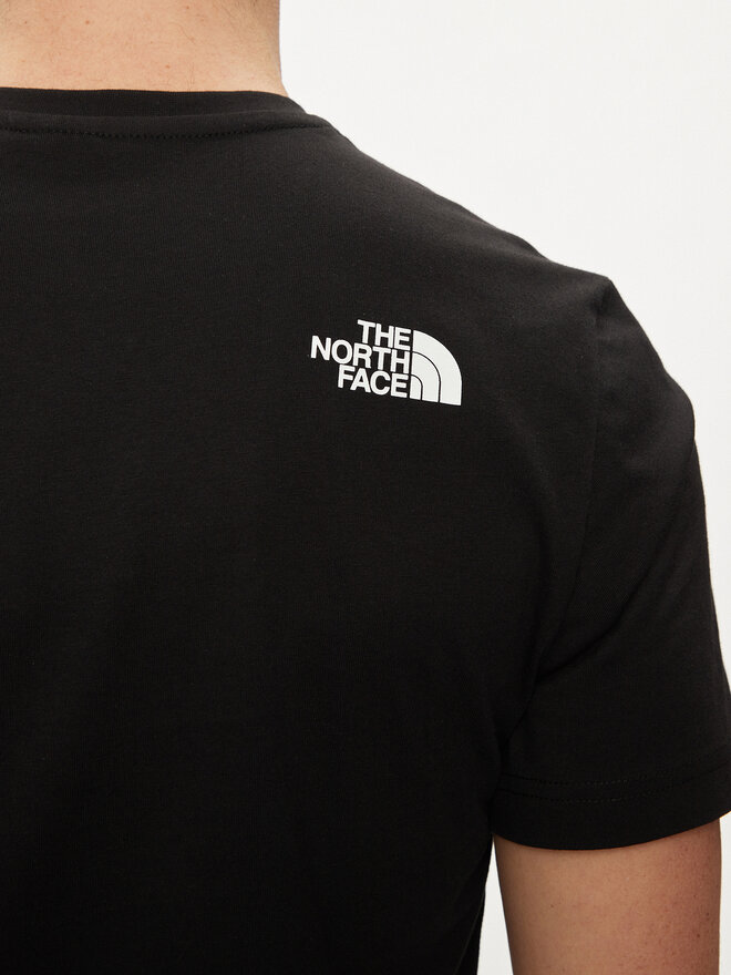 The North Face The North Face Marškinėliai Never Stop NF0A87NS Juoda Regular Fit