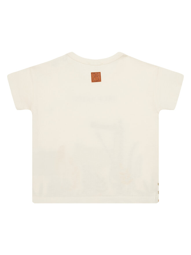 United Colors Of Benetton United Colors Of Benetton Футболка 3I1XA105R Бежевий Boxy Fit