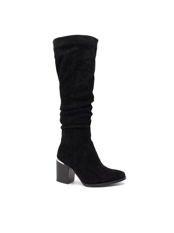 DeeZee Kozačky DeeZee SALOME H7612-1 Černá