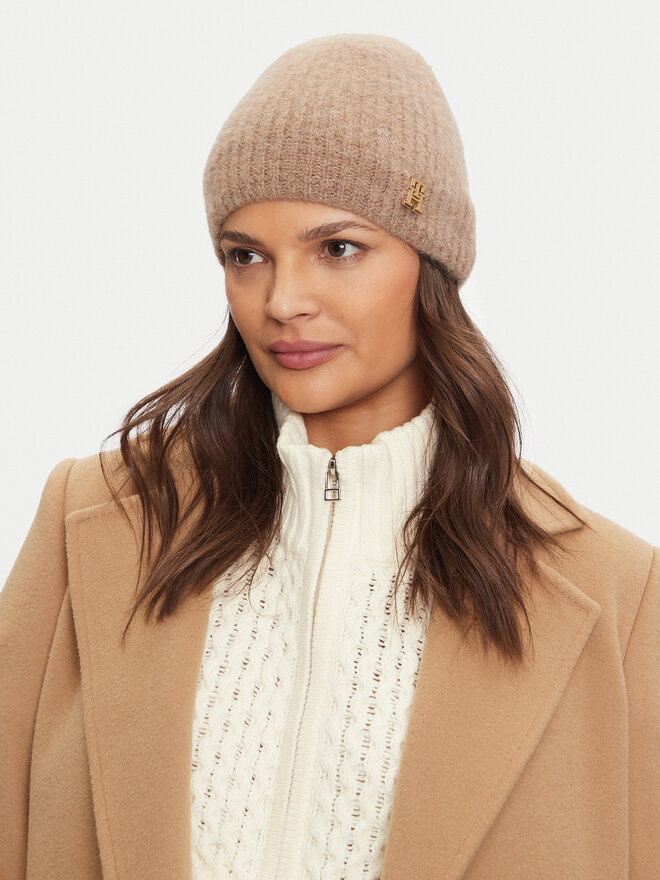 Tommy Hilfiger Σκούφος Tommy Hilfiger AW0AW16624 Μπεζ