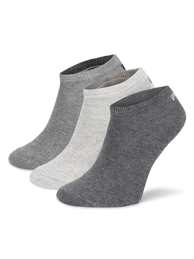 Fila Skarpety Niskie Męskie Fila F9100-AW24 (3-pack) Szary