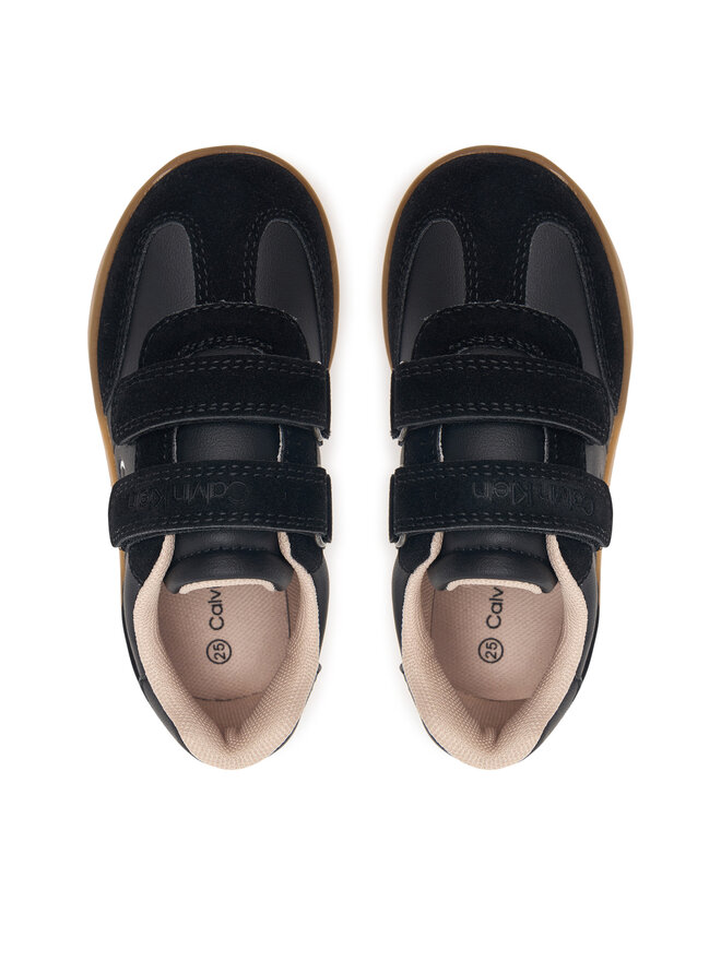 Calvin Klein Sneakers Calvin Klein Low Cut Velcro Sneaker V1X9-83443-0318 M Schwarz