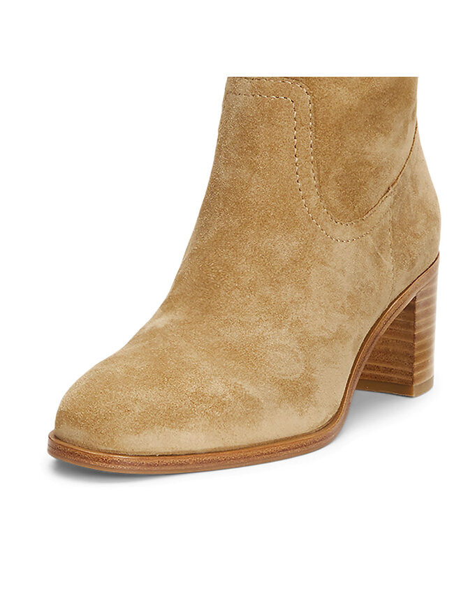 LAUREN RALPH LAUREN Kozačky Lauren Ralph Lauren 802942520001 Hnědá